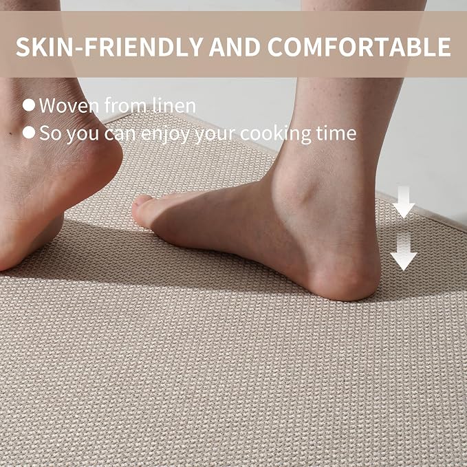 YDKGL Kitchen mats for Floor Water and Oil Absorbent Runner Rugs for Kitchen - Image 6