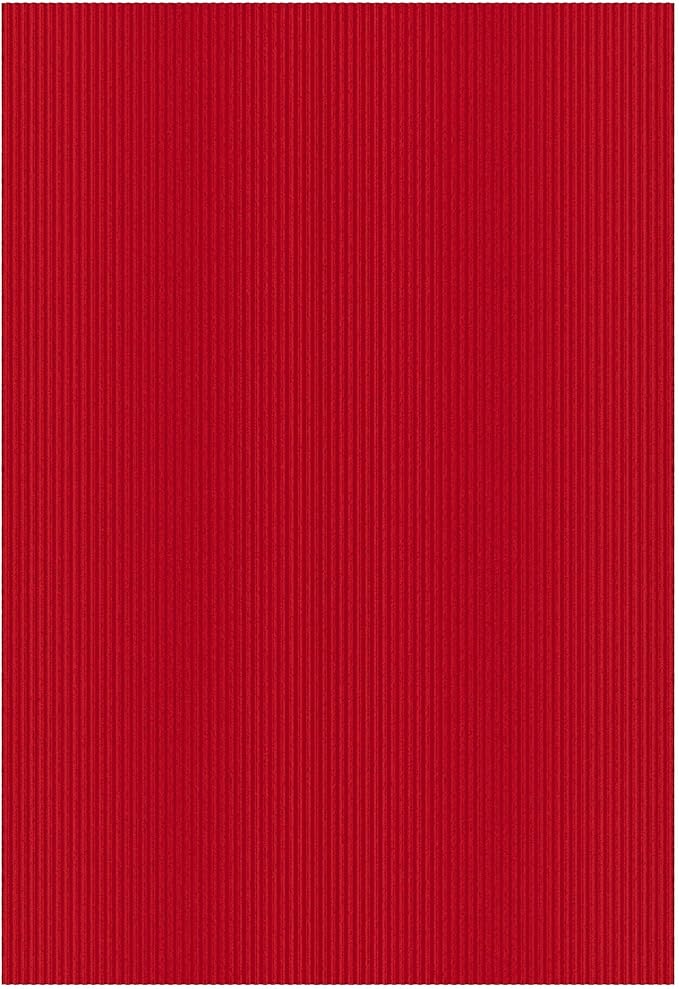 Ottomanson 6'6" x 11' Mud Mat Area Rug Scraper Carpet - Image 8