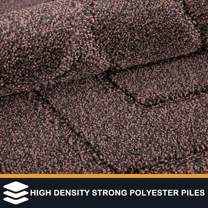 PURRUGS Dirt Trapping Door Mat 20" x 31.5", Non-Slip Machine Washable Entry Rug - Image 3