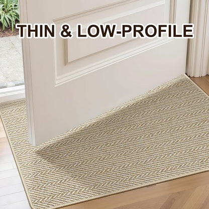 Ultra Thin Door Mat Indoor Entrance 24"x36", Low-Profile Indoor Door Mat - Image 5
