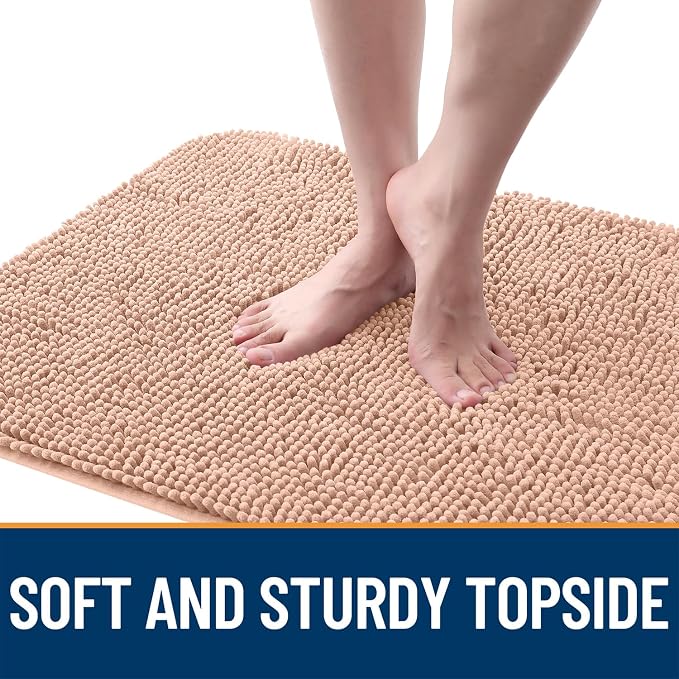 OLANLY Dog Door Mat for Muddy Paws 50x30, Absorbs Moisture and Dirt, Absorbent - Image 4
