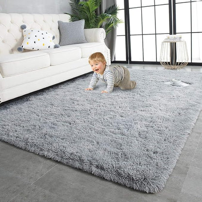TWINNIS Super Soft Shaggy Rugs Fluffy Carpets, 7x10 Feet, Indoor Modern Plush by TWINNIS