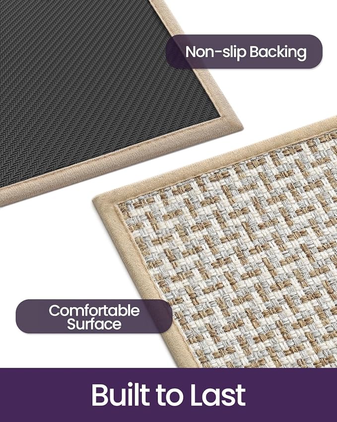 DEXI Ultra Thin Door Mat Indoor Entrance 32x48, Non Slip Rubber Backed Entryway - Image 6