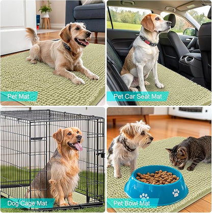 OLANLY Dog Door Mat for Muddy Paws 70x24, Absorbs Moisture and Dirt, Absorbent - Image 7