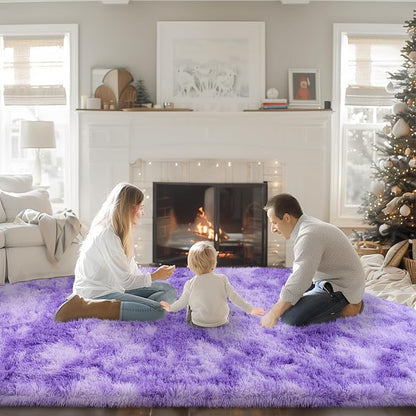 Mugorn 8x10 Area Rugs for Living Room, Large Fluffy Rugs for Bedroom, Soft - Image 4
