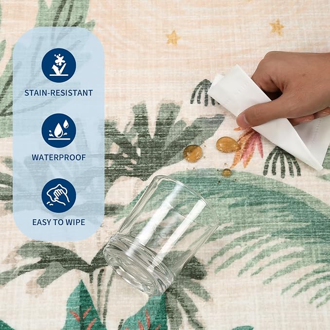 GarveeHome Round Area Rugs 5ft for Bedroom - Image 5