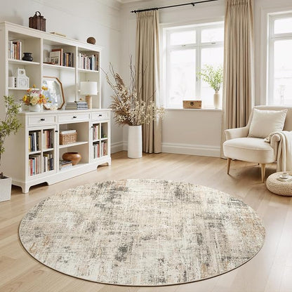 Lofus 8ft Area Rugs for Living Room, Soft Abstract Carpets for Bedroom Dining - Image 6