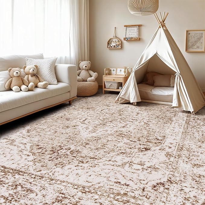 Lofus 6x9 Area Rugs for Living Room, Washable Area Rug, Rugs for Bedroom - Image 2