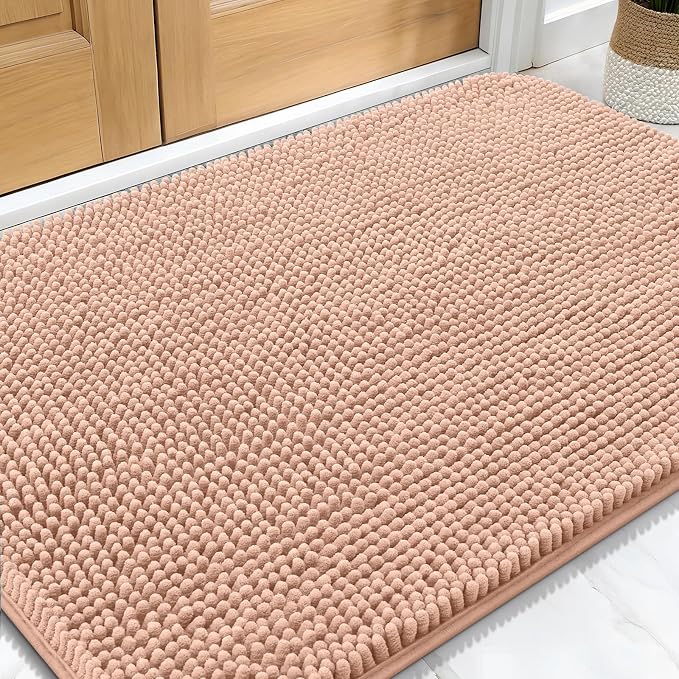 OLANLY Dog Door Mat for Muddy Paws 34x21, Absorbs Moisture and Dirt, Absorbent by OLANLY
