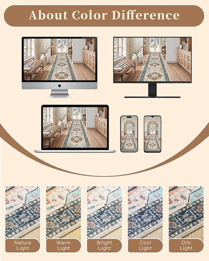 Madane Washable Runner Rug - Image 9