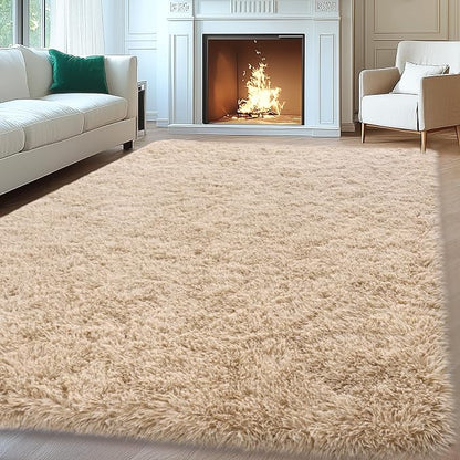 Mugorn 8x10 Area Rugs for Living Room, Large Fluffy Rugs for Bedroom, Soft by MUGORN
