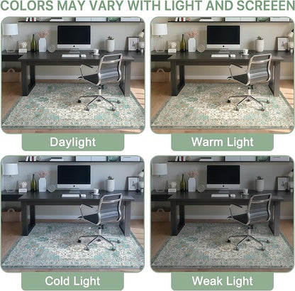 48"x60" Office Chair Mat for Hardwood Tile Floor, Under Desk Carpet Protector - Image 6