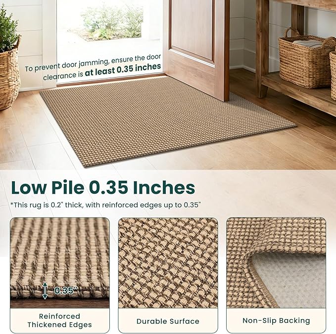 KOZYFLY Boho 3x20 Runners Rugs for Hallway, Extra Long Washable Runner Rug - Image 4