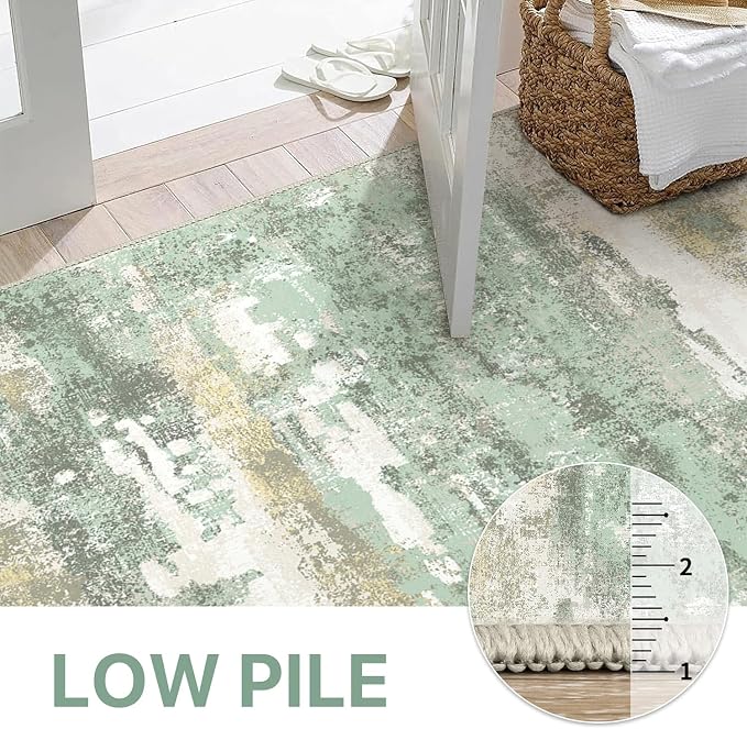 BEIMO Area Rugs 9x12 for Living Room Bedroom, Modern Abstract Machine Washable - Image 9