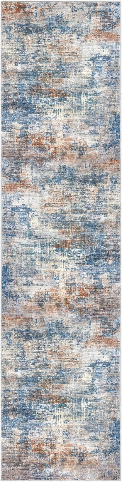 IOHOUZE Abstract Runner Rug 3x10 Ft Washable Runners - Image 9