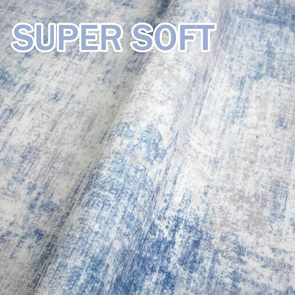 IOHOUZE Abstract Runner Rug 2x12 Ft Washable Runners - Image 6
