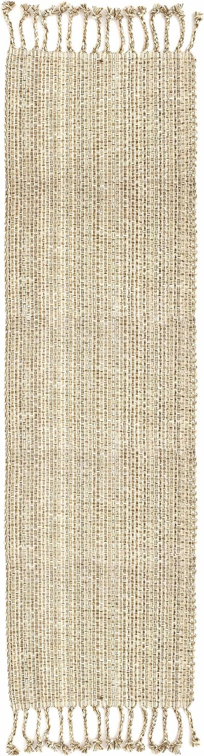 100% Cotton Table Runner for Dining Room Tables Rectangle Two Tone Woven Fabric by SweetHomeCollection