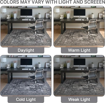 36"x48" Office Chair Mat for Hardwood Tile Floor, Under Desk Carpet Protector - Image 6