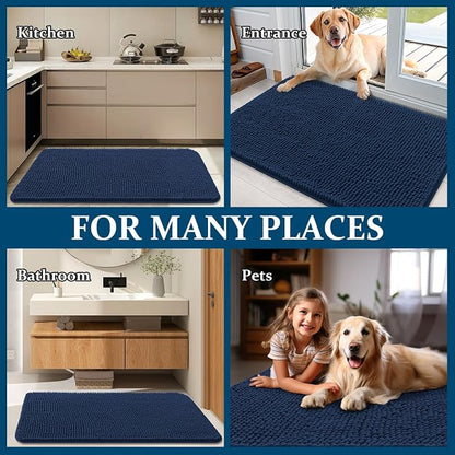 OLANLY Dog Door Mat for Muddy Paws 59x24, Absorbs Moisture and Dirt, Absorbent - Image 8