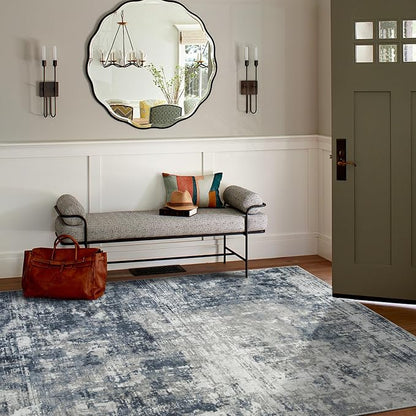 5x7 Area Rugs for Living Room Rug Washable: Modern Rug for Dining Room Bedroom - Image 3