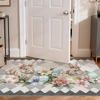 cotiled Area Rug for Living Room, Washable Non-Slip Large Area Rug, Indoor - Image 6