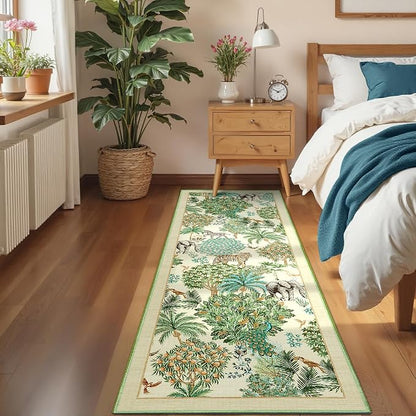 GarveeHome Jungle Rug 2x6 Kitchen Runner Rug Non Slip Washable Runners - Image 3