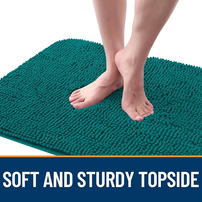 OLANLY Dog Door Mat for Muddy Paws 34x21, Absorbs Moisture and Dirt, Absorbent - Image 4