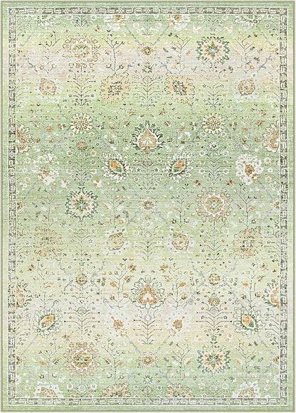 Lahome Flavie 5x7 Sage Green Rugs - Image 9