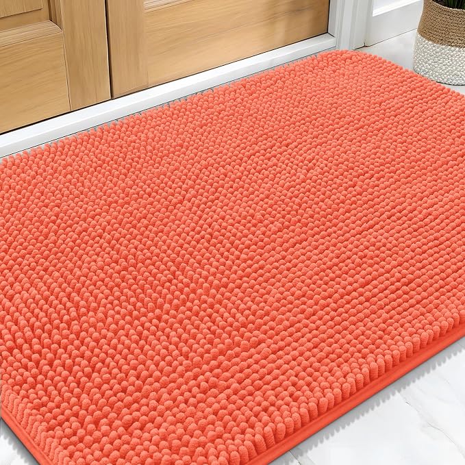 OLANLY Dog Door Mat for Muddy Paws 30x20, Absorbs Moisture and Dirt, Absorbent by OLANLY