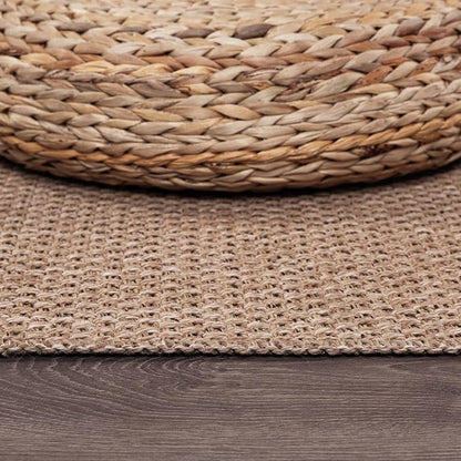 CAMILSON Indoor and Outdoor Runner Rug Natural Solid Boho Woven Design - Image 6