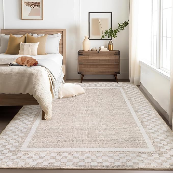 GarveeHome Modern Bordered 8x10 Area Rugs - Image 8
