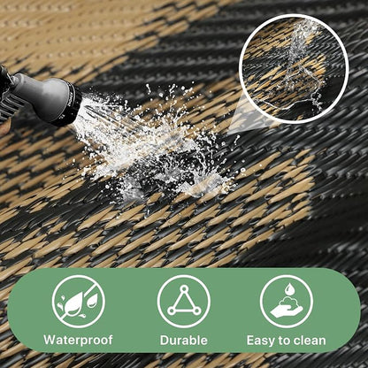 GENIMO Waterproof Outdoor Rug 5' x 8' - Image 5