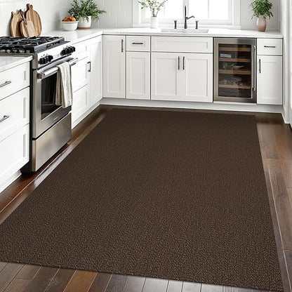 EARTHALL Washable Area Rugs 5x7 Ft Non Slip Living Room Rugs Cotton Rubber - Image 5