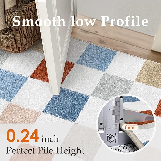 PureCozy Machine Washable 2x6 Runner Rug - Image 4