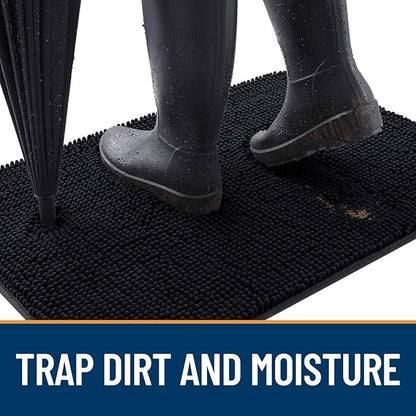 OLANLY Dog Door Mat for Muddy Paws 70x24, Absorbs Moisture and Dirt, Absorbent - Image 2