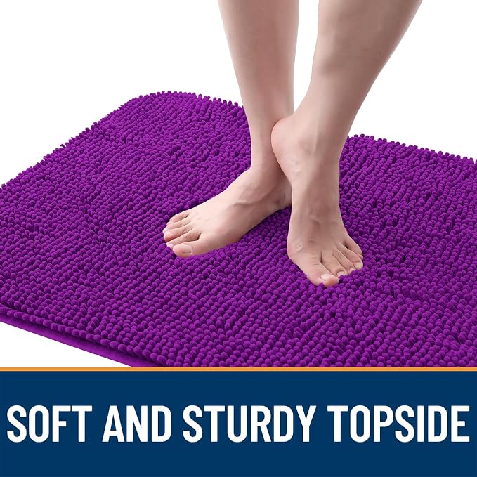 OLANLY Dog Door Mat for Muddy Paws 50x30, Absorbs Moisture and Dirt, Absorbent - Image 4