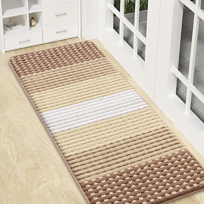 Kitinjoy Indoor Outdoor Door Mat, 47x17 Non-Slip Absorbent Dirt Trapper by Kitinjoy