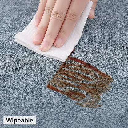 Round Faux Leather Placemat and Coaster 6 Packs, Washable Heat Resistant Dining - Image 5