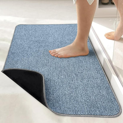 Bosap Bath Mat, Ultra Thin Bathroom Runner Rugs, Large Bath Mats - Image 7