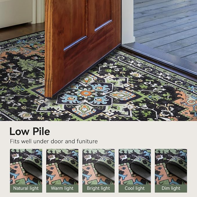 Lofus 9x12 Area Rugs for Living Room, Machine Washable Area Rug, Soft Large - Image 7