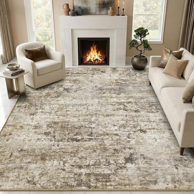 8x10 Area Rugs Washable Living Room Rug-No Slip Soft Carpets Modern Abstract - Image 6