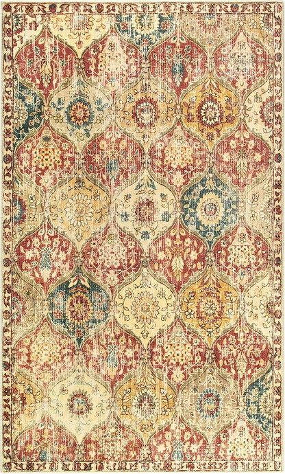 Lahome Moroccan Trellis Washable Small Area Rug, 3x5 Area Rug - Image 6