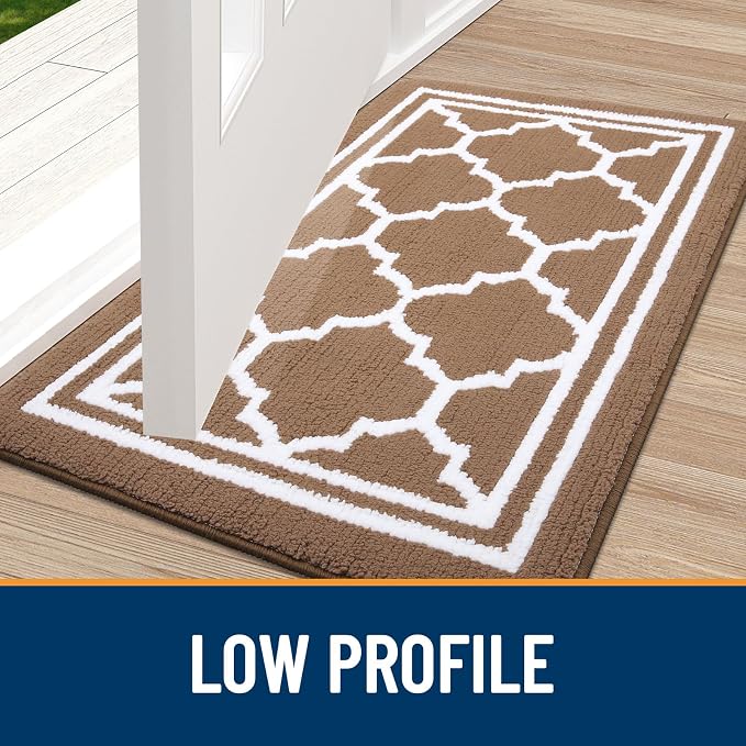 Buganda Runner Indoor Door Mat, Dirt-Resistant and Absorbent Doormat, Low - Image 3