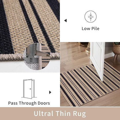 Tangsoo Modern Easy Jute Rug 2x4 Rug - Image 5