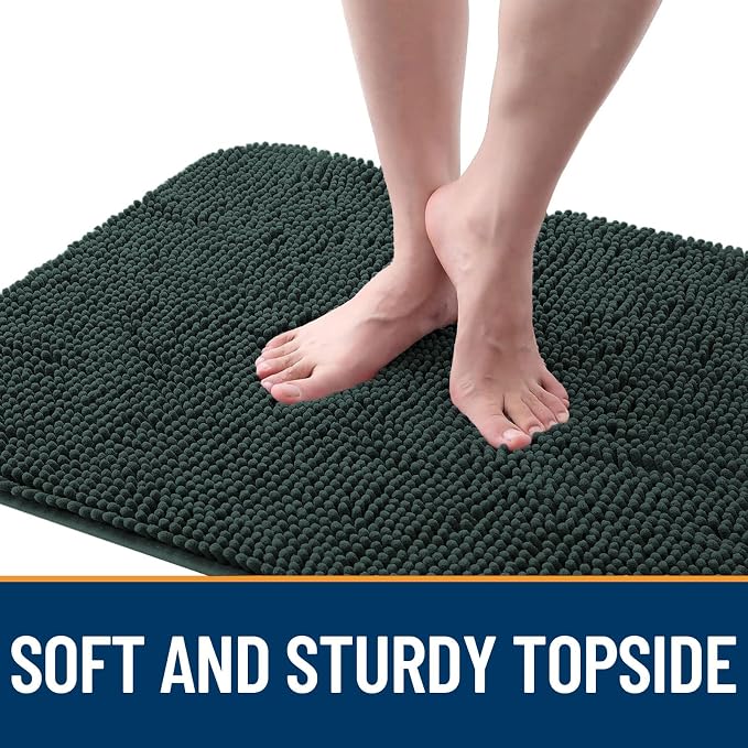 OLANLY Dog Door Mat for Muddy Paws 47x24, Absorbs Moisture and Dirt, Absorbent - Image 4