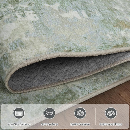 9x12 Area Rugs for Living Room Rug Washable: Modern Large Rug for Dining Room - Image 4
