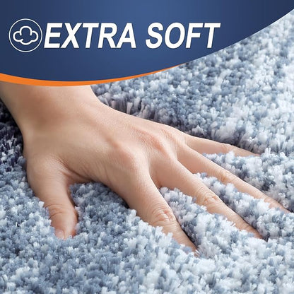 OLANLY Large Bathroom Rugs Mat 54x24, Extra Soft Absorbent Microfiber Bath Rugs - Image 3