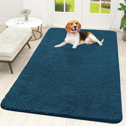 OLANLY Dog Door Mat for Muddy Paws 70x46, Absorbs Moisture and Dirt, Absorbent by OLANLY
