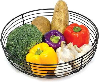 Countertop Fruit Bowl, Wire Basket - Image 3