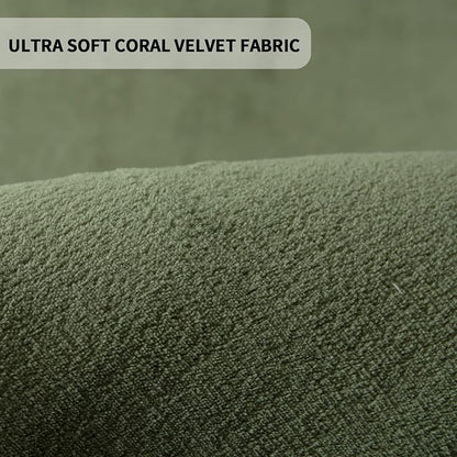 MAXYOYO Coral Velvet Area Rug, Thick Japanese Tatami Mat Living Room Carpet - Image 8